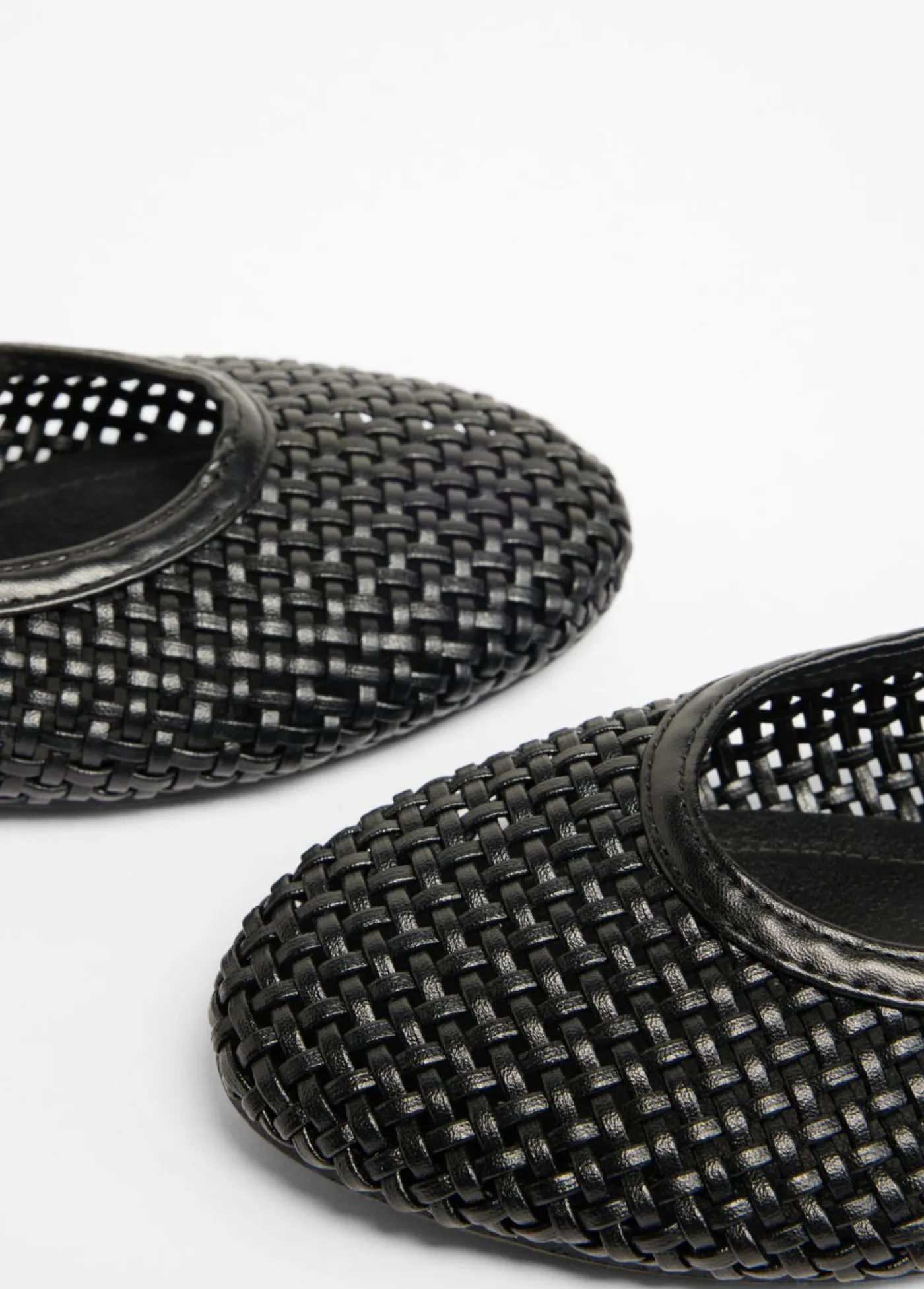 bonprix bonprix Bailarinas de material suave Negro