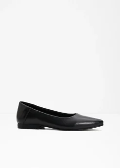 bonprix bonprix Bailarinas de piel Negro Sale