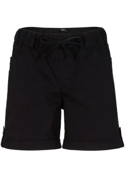 bonprix bonprix Bermudas de algodón con cinturilla elástica Negro Best