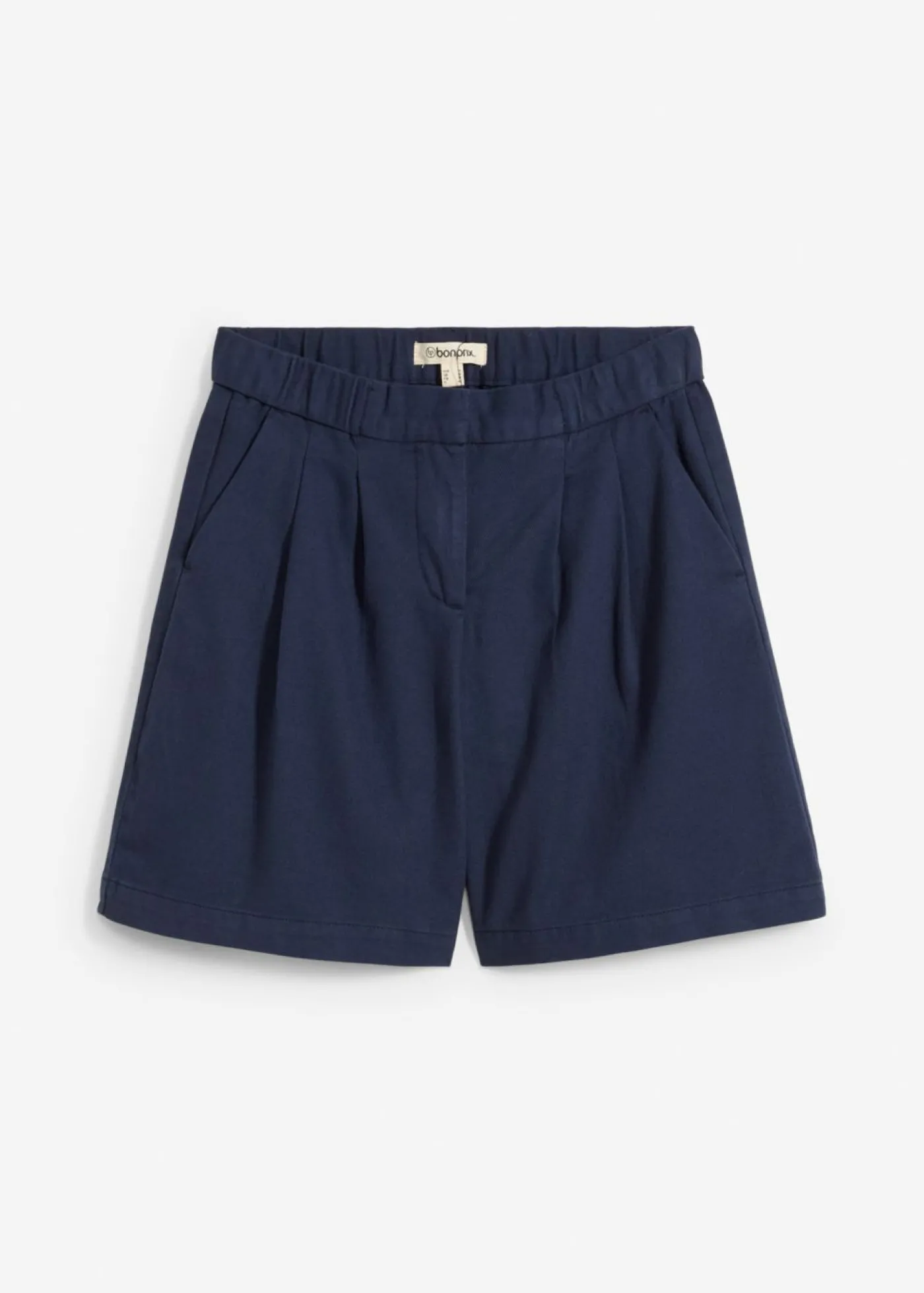 bonprix bonprix Bermudas de algodón puro Azul marino