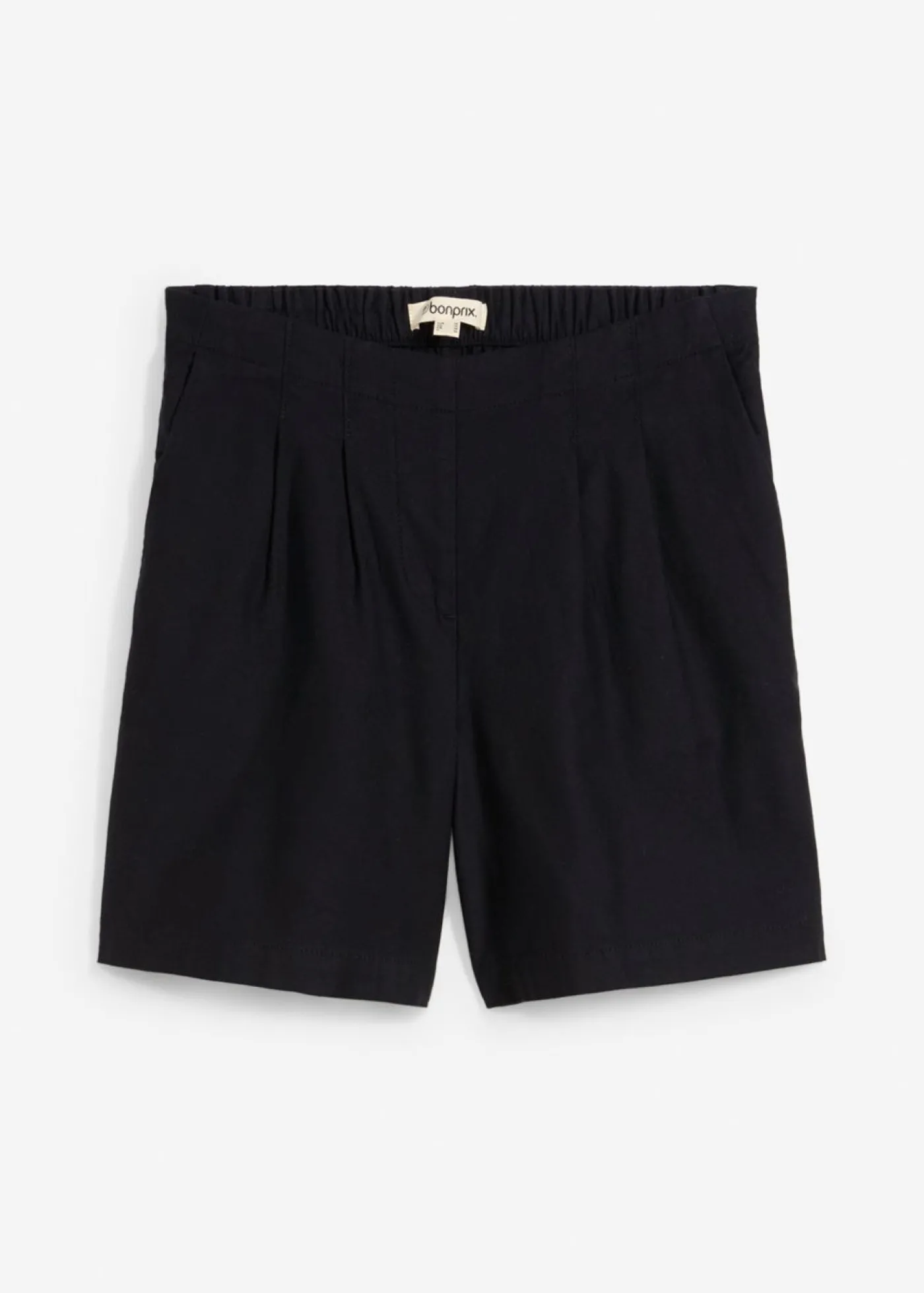 bonprix bonprix Bermudas de algodón puro Negro New