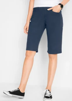 bonprix bonprix Bermudas elásticas (2 unidades) azul marino+denim claro Discount