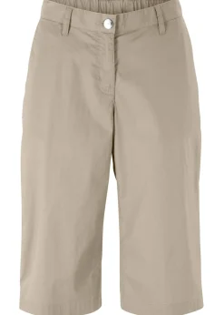 bonprix bonprix Bermudas largas con cintura elástica Arena Sale