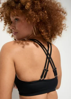 bonprix bonprix Bikini bustier (2 piezas) Negro Clearance