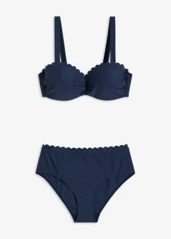 bonprix bonprix Bikini con aros (2 piezas) Azul oscuro Hot
