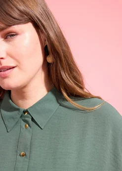 bonprix bonprix Blusa verde sombra Discount