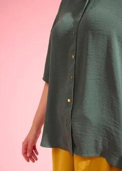 bonprix bonprix Blusa verde sombra Discount