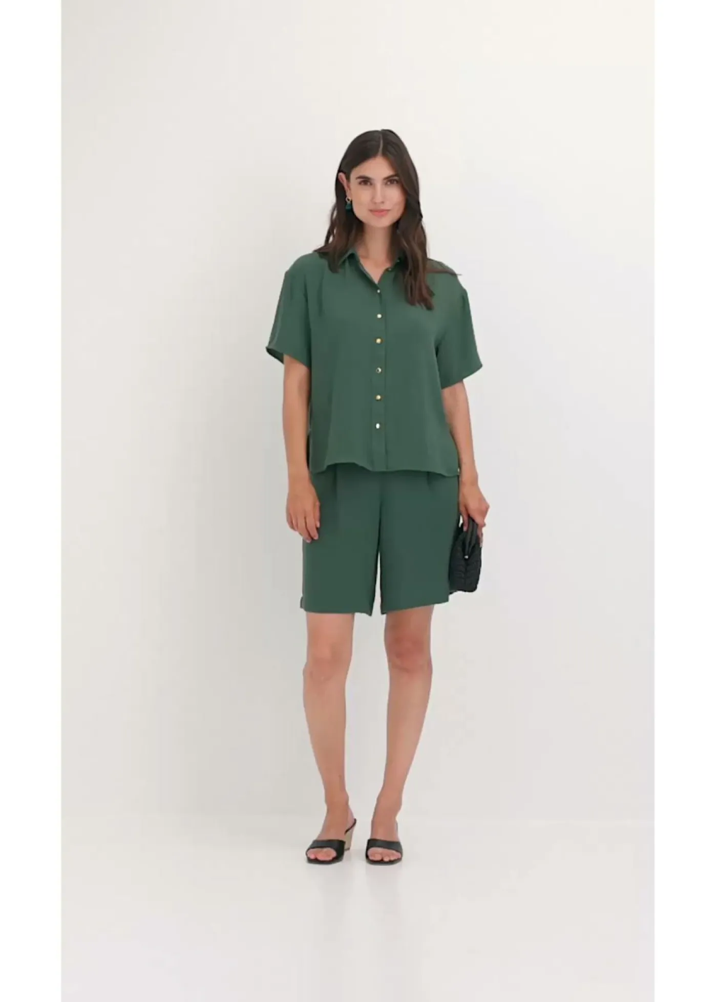 bonprix bonprix Blusa verde sombra Discount