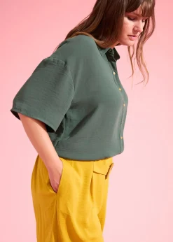 bonprix bonprix Blusa verde sombra Discount