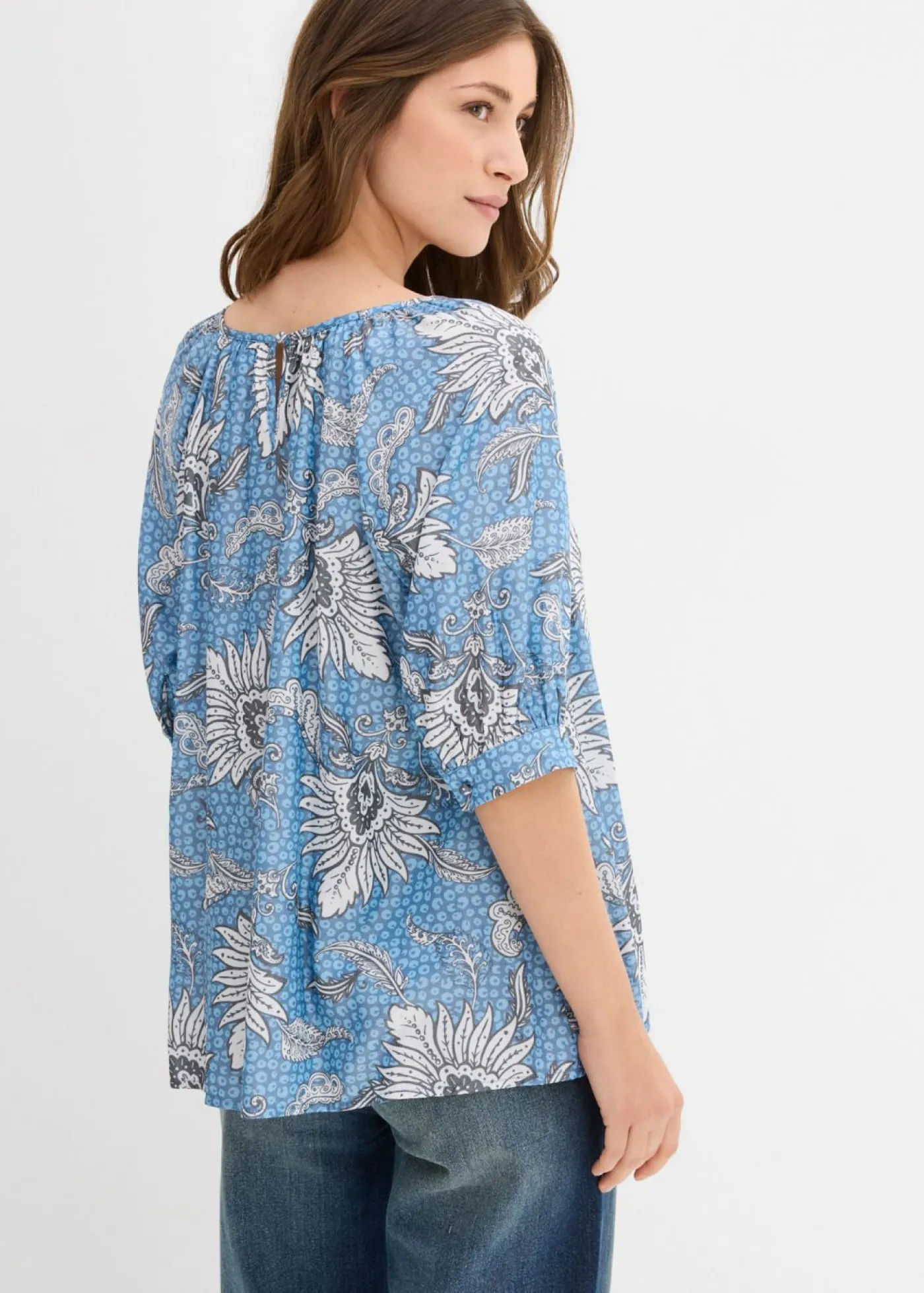 bonprix bonprix Blusa verde mar New