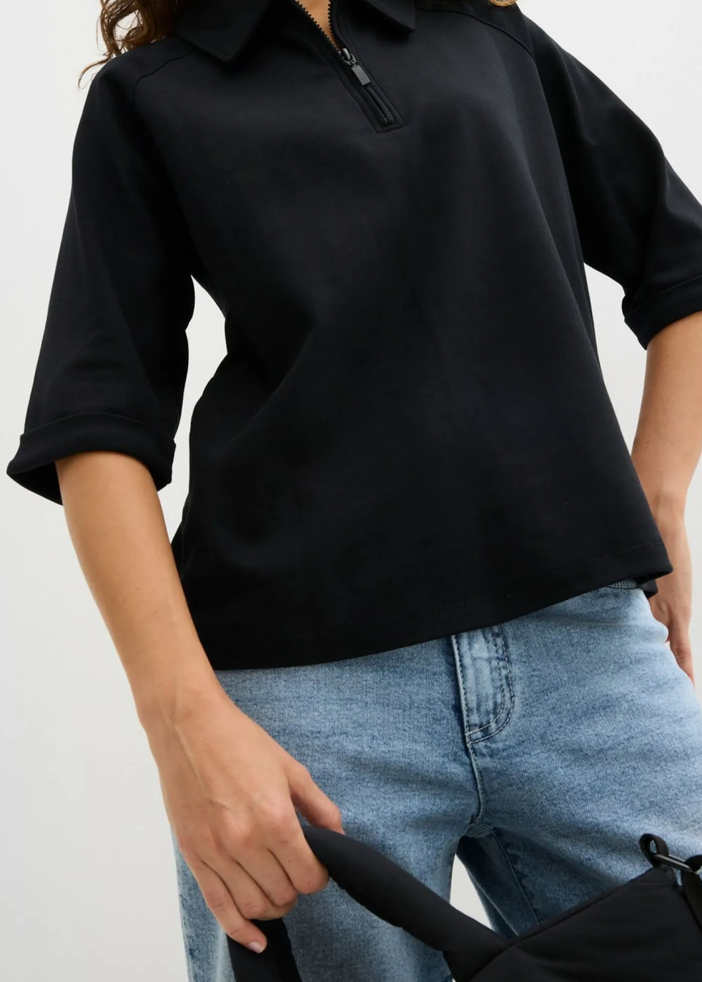 bonprix bonprix Blusa Negro Discount
