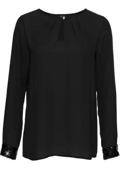 bonprix bonprix Blusa Negro Hot