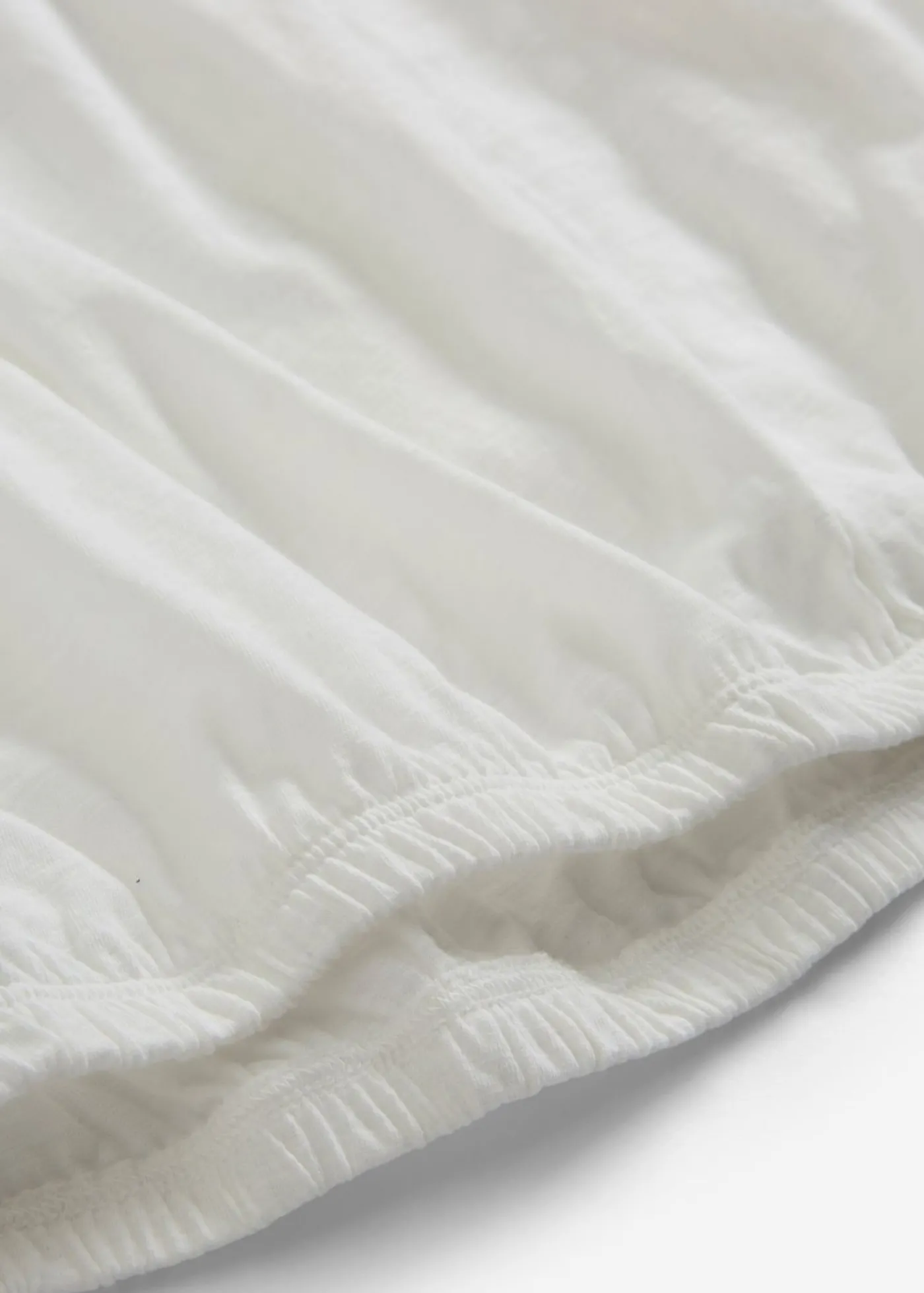 bonprix bonprix Blusa de algodón orgánico puro Blanco lana Discount