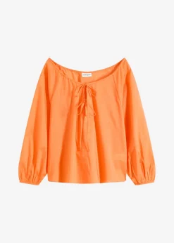 bonprix bonprix Blusa de algodón orgánico puro mango Online