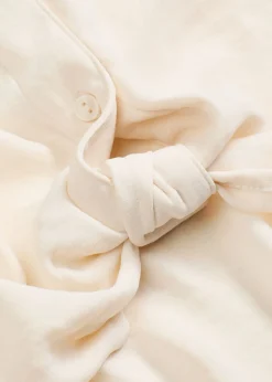 bonprix bonprix Blusa de crepé ligero Beige natural Hot
