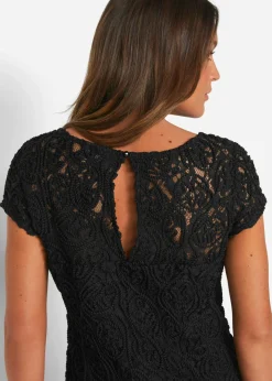 bonprix bonprix Blusa de encaje Negro New