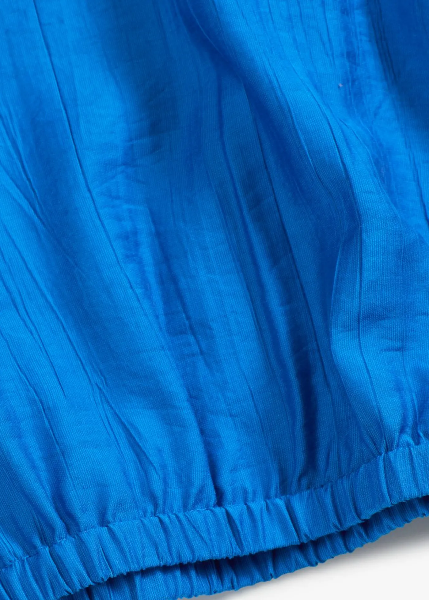 bonprix bonprix Blusa de manga corta de suave mezcla de viscosa Azul ártico