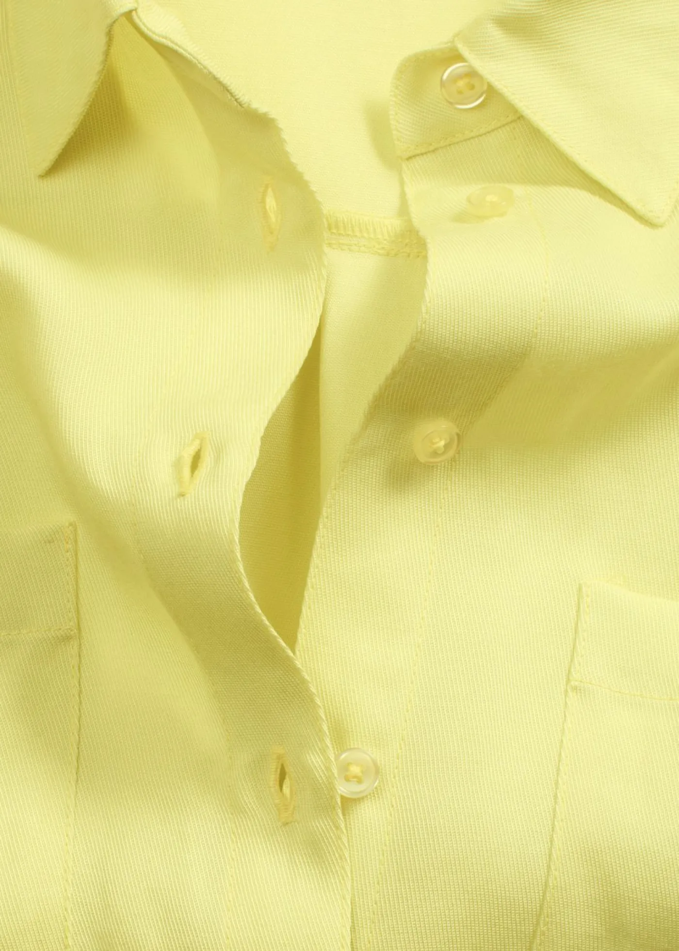 bonprix bonprix Blusa de mezcla de lyocell fluido Amarillo cítrico Online