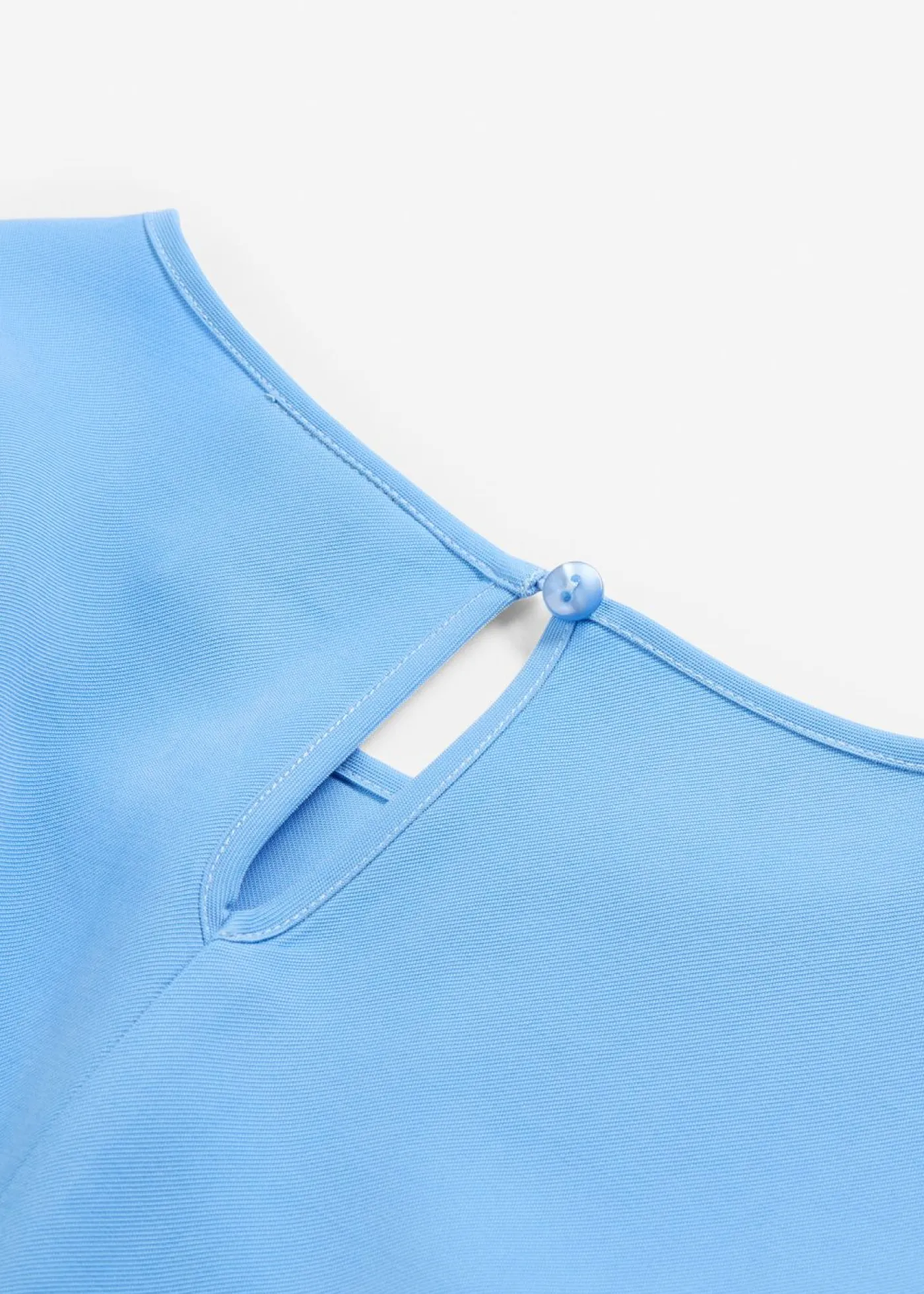 bonprix bonprix Blusa de mezcla de viscosa fluida azul provenzal Outlet