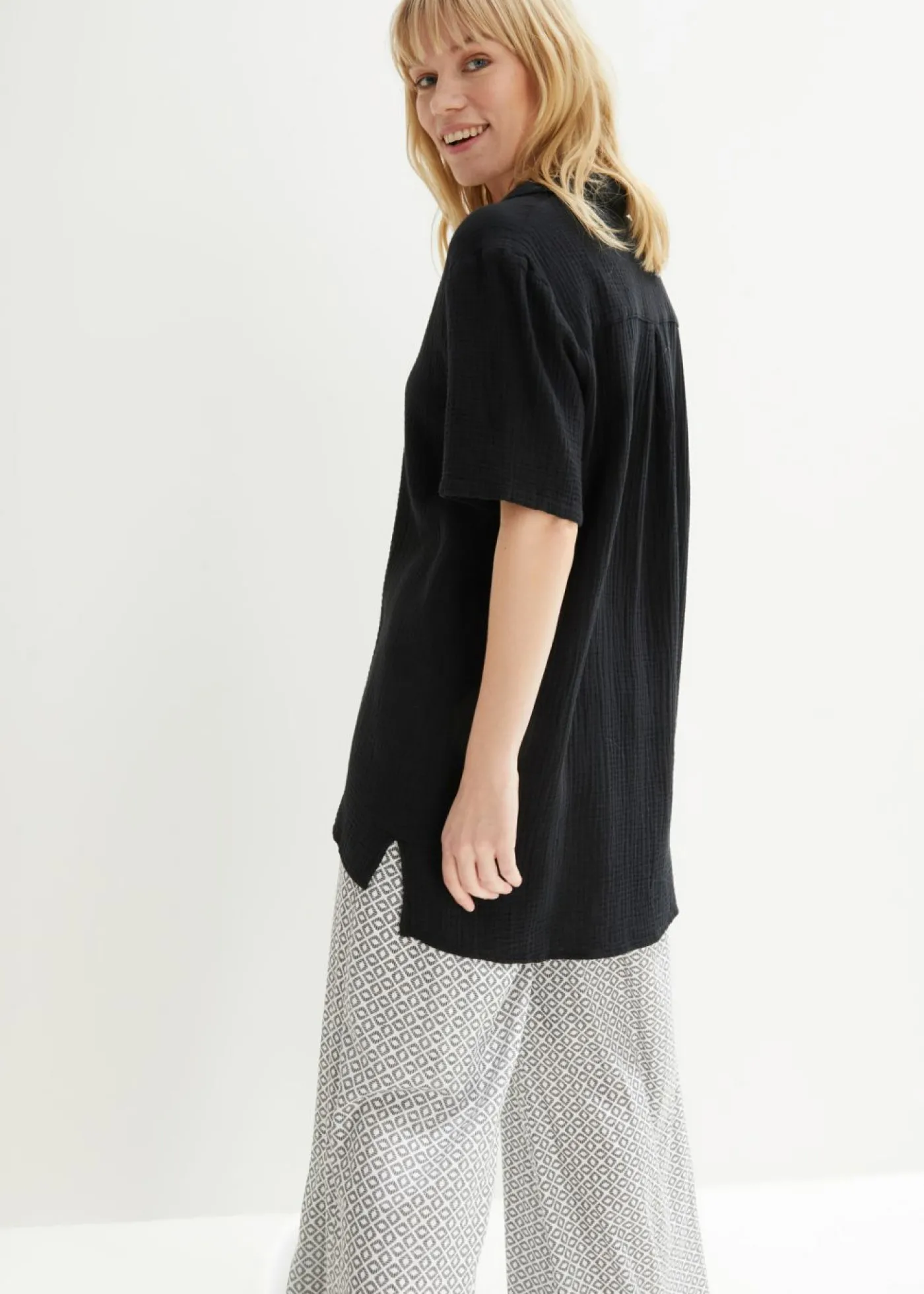 bonprix bonprix Blusa de muselina Arena claro Best