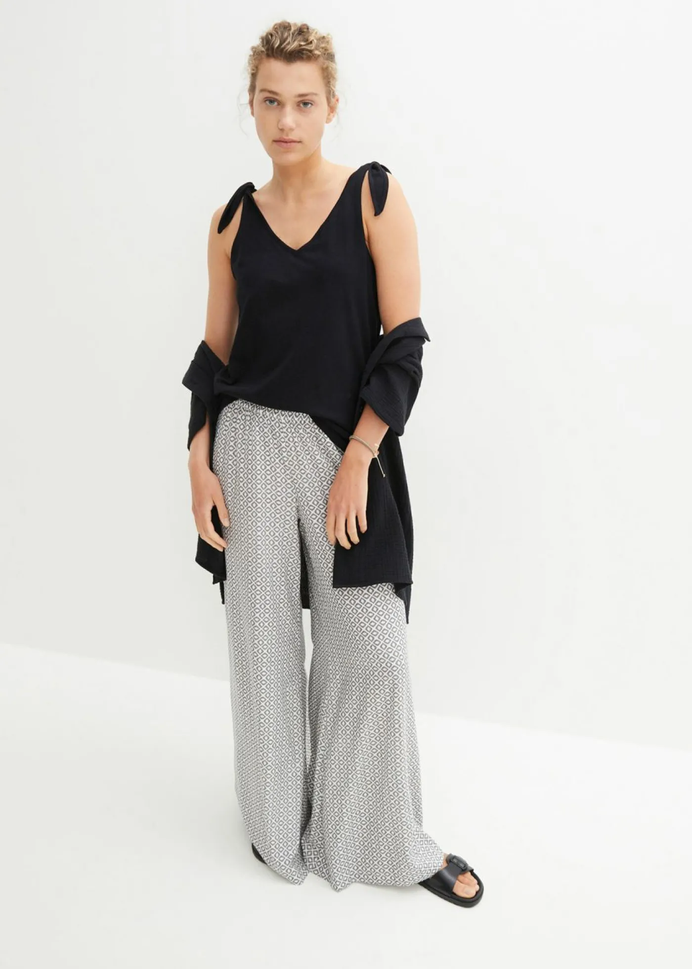 bonprix bonprix Blusa de muselina Arena claro Best