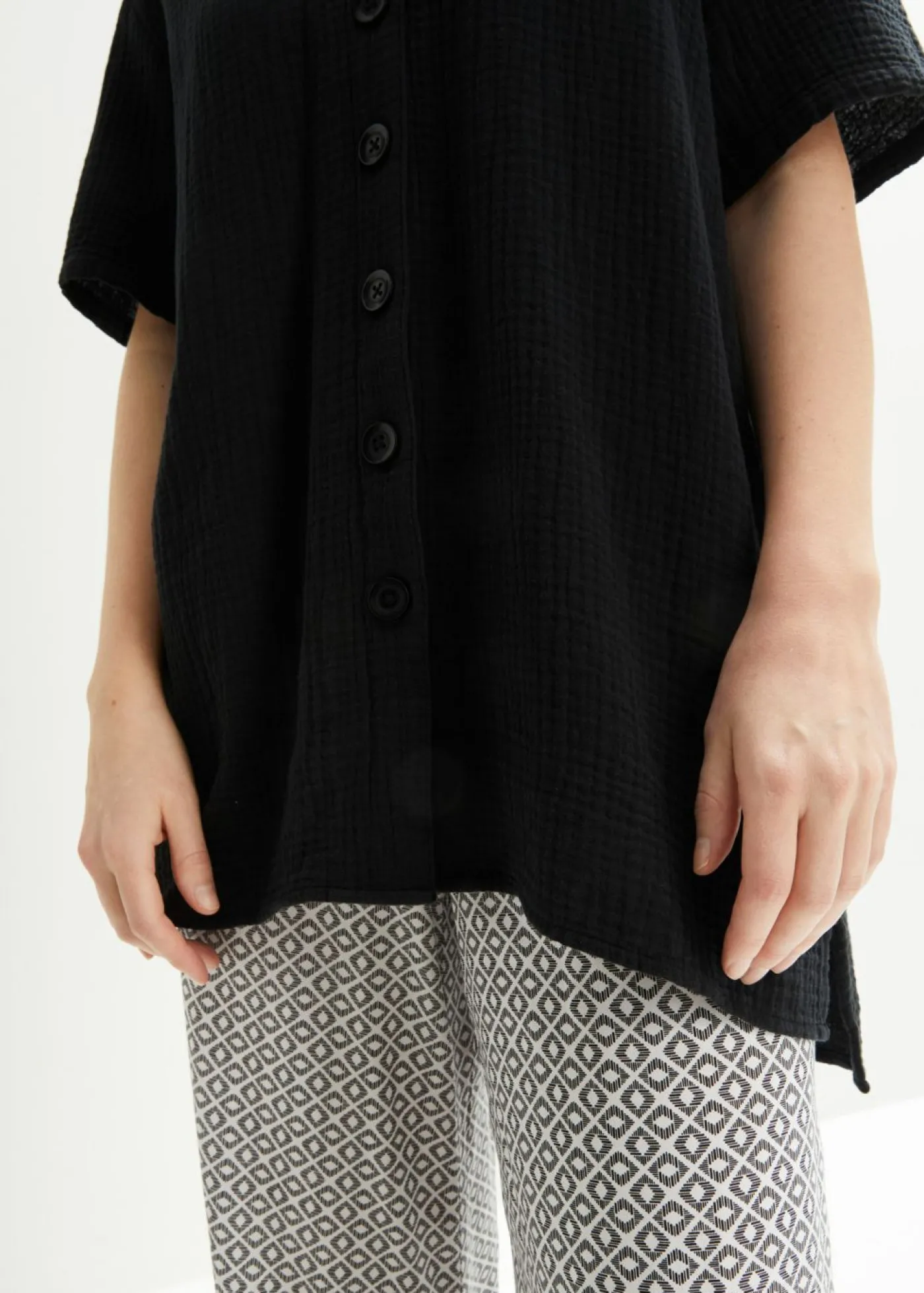 bonprix bonprix Blusa de muselina Arena claro Best