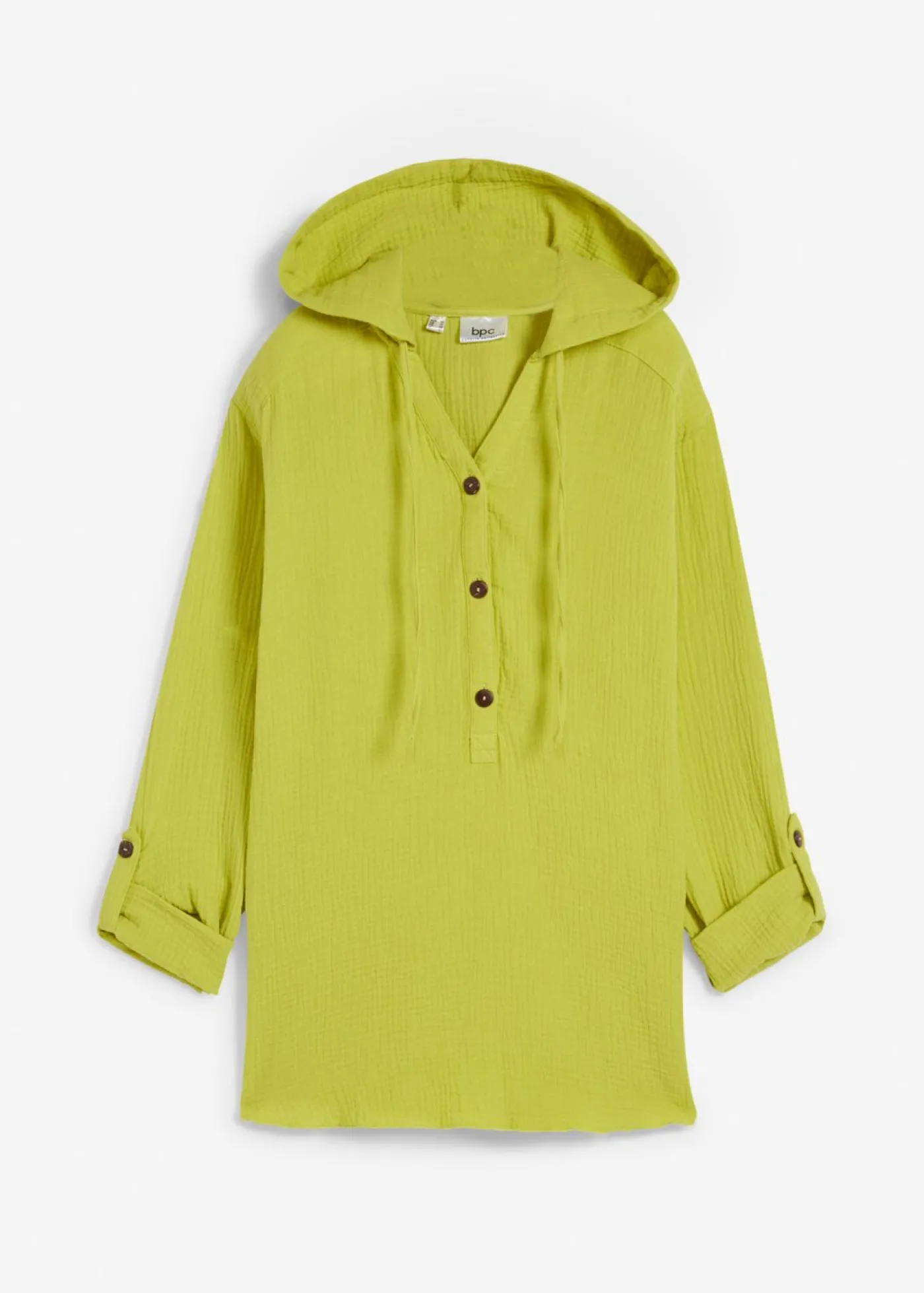 bonprix bonprix Blusa de muselina vaporosa pistacho Hot