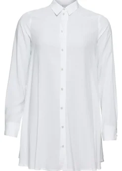 bonprix bonprix Blusa de viscosa pura Blanco Clearance