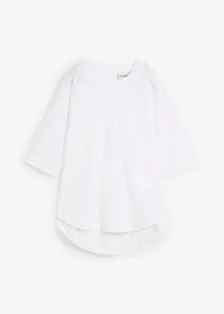bonprix bonprix Blusa holgada Blanco Online