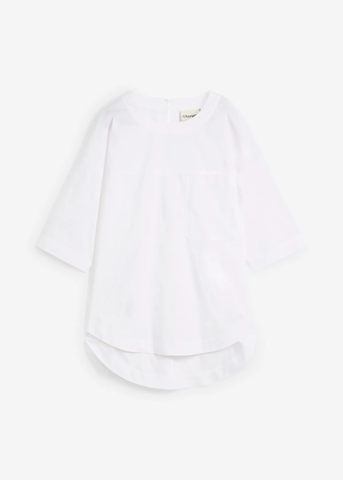 bonprix bonprix Blusa holgada Blanco Online