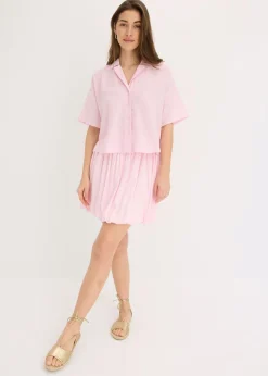 bonprix bonprix Blusa holgada rosa cristal Hot