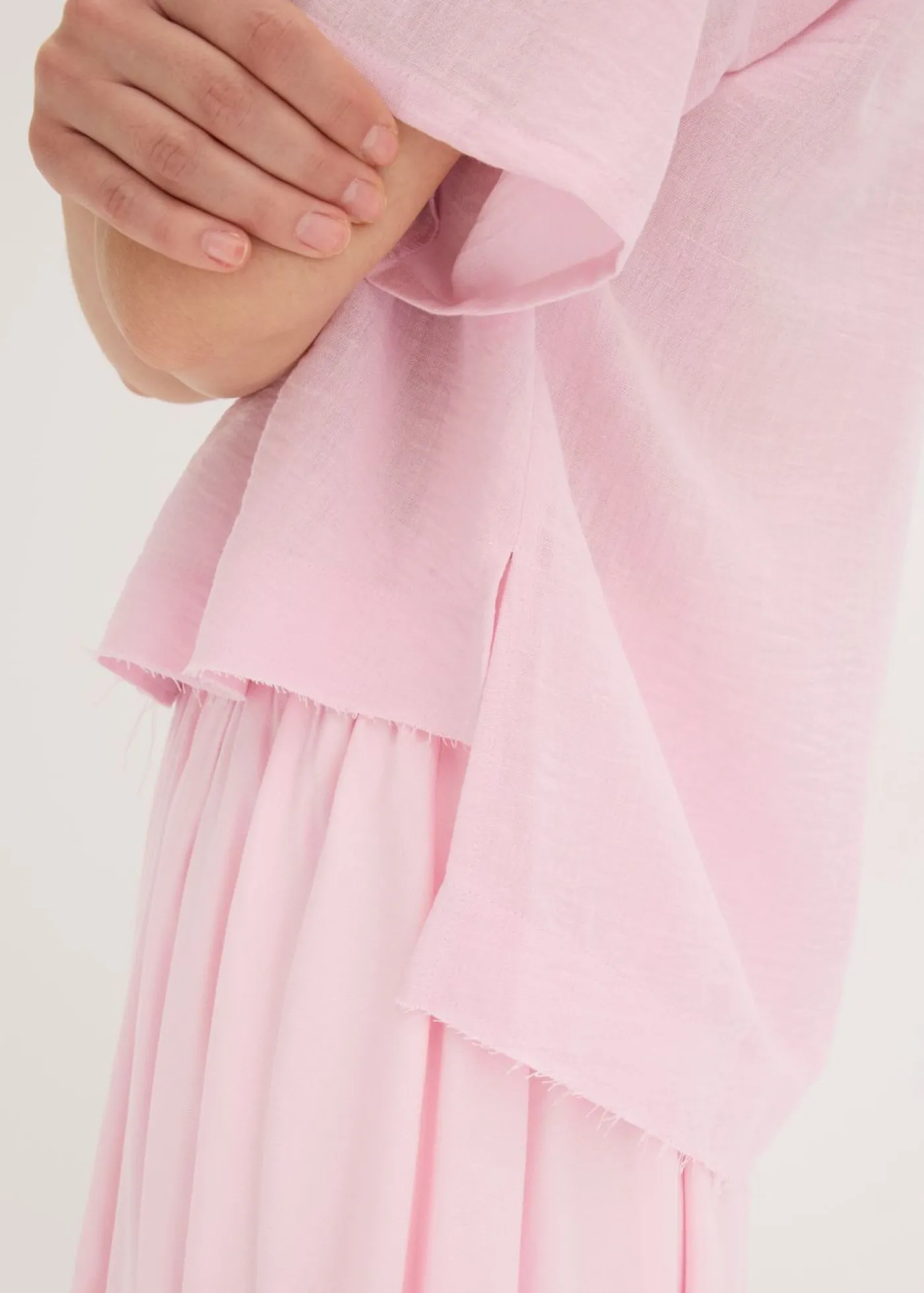 bonprix bonprix Blusa holgada rosa cristal Hot