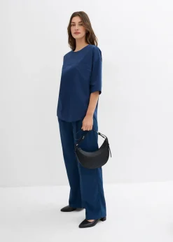 bonprix bonprix Blusa holgada Azul almirante Outlet