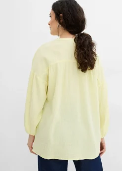 bonprix bonprix Blusa holgada de muselina amarillo limón Hot