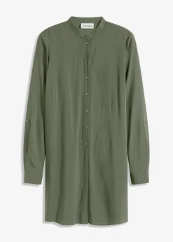 bonprix bonprix Blusa larga de viscosa Negro Sale