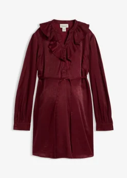 bonprix bonprix Blusa premamá de satén fluido mora oscuro Clearance