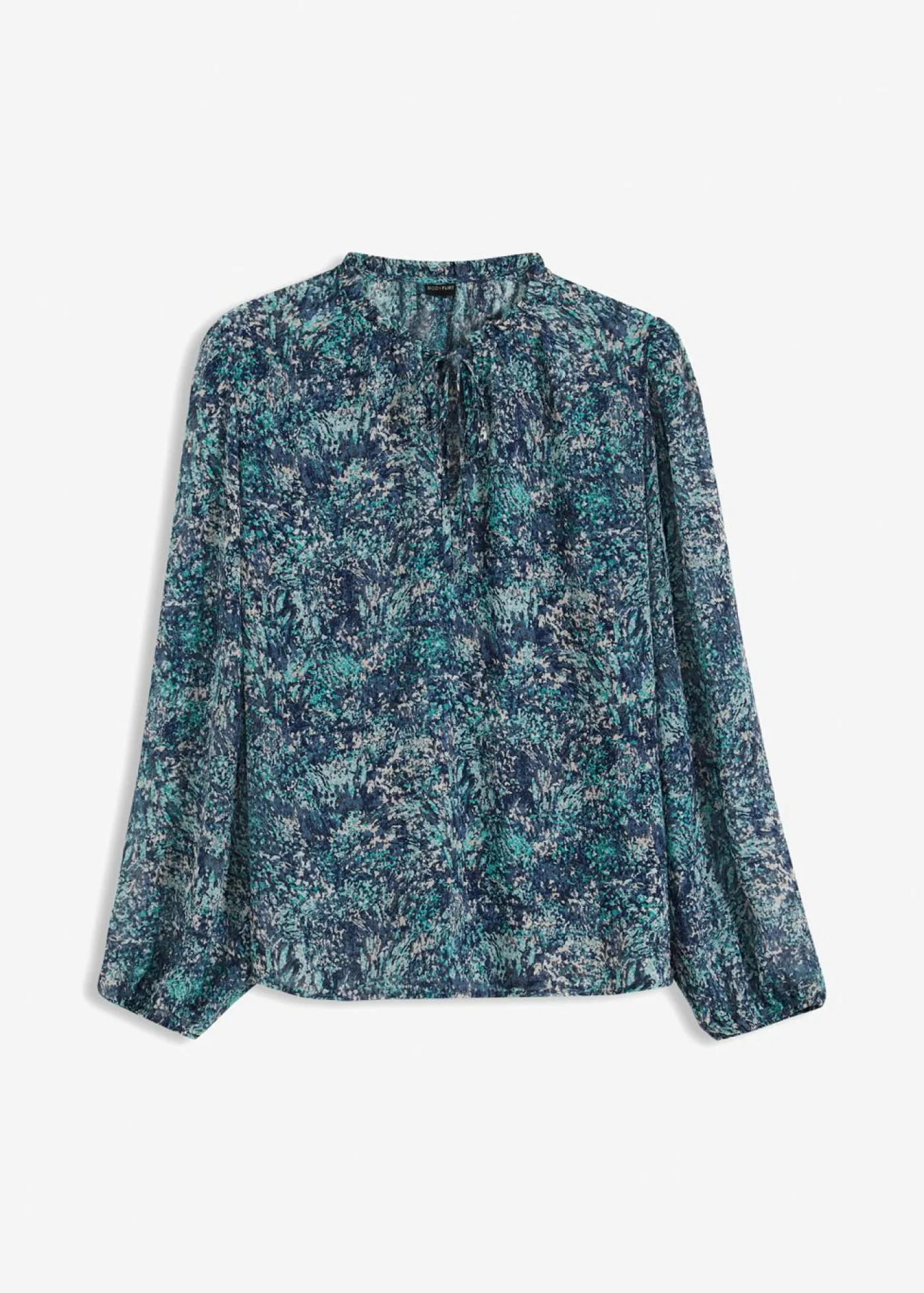 bonprix bonprix Blusa tipo túnica Azul Discount
