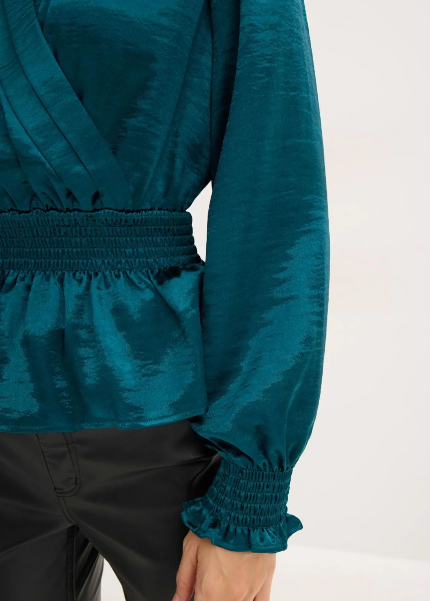 bonprix bonprix Blusa tipo túnica Azul marino Online