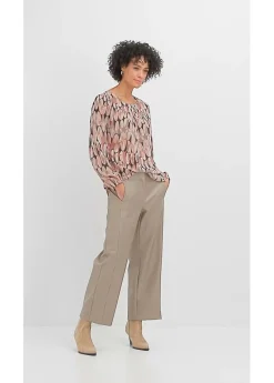 bonprix bonprix Blusa tipo túnica Rosa envejecido estampado Sale