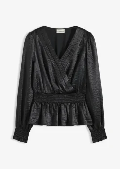 bonprix bonprix Blusa tipo túnica Negro