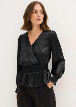 bonprix bonprix Blusa tipo túnica Negro