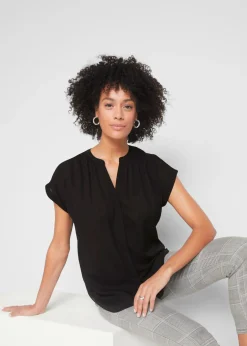 bonprix bonprix Blusa tipo túnica Negro Sale
