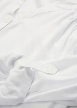 bonprix bonprix Blusa tipo túnica de viscosa suave Blanco Best