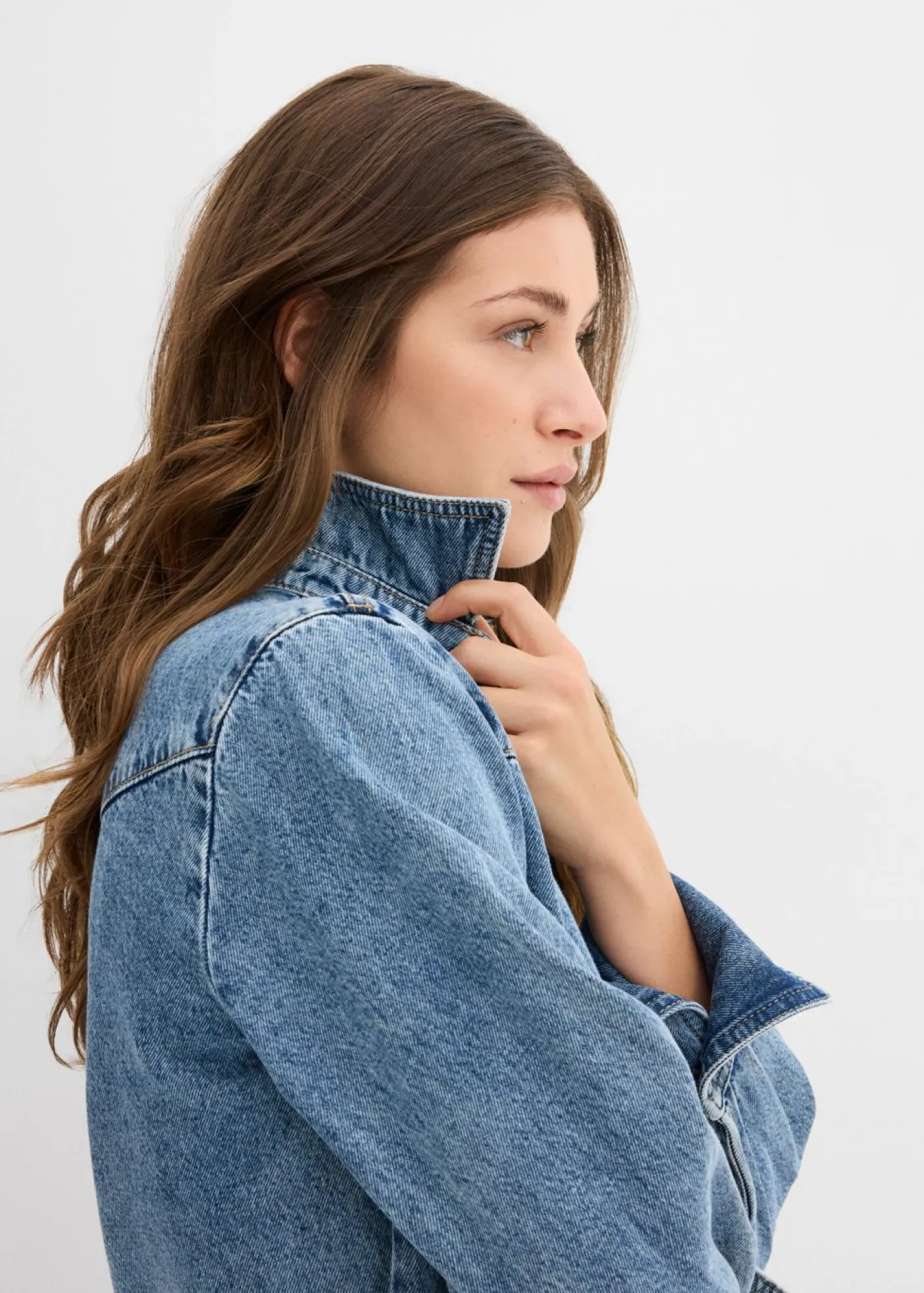 bonprix bonprix Blusa vaquera Azul piedra usado Best