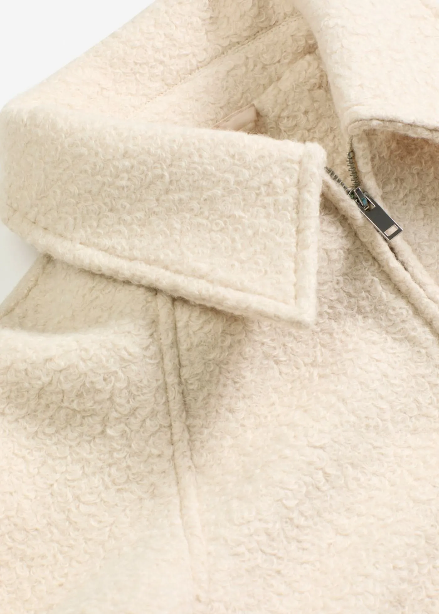 bonprix bonprix Blusón de bouclé suave gris guijarro Hot