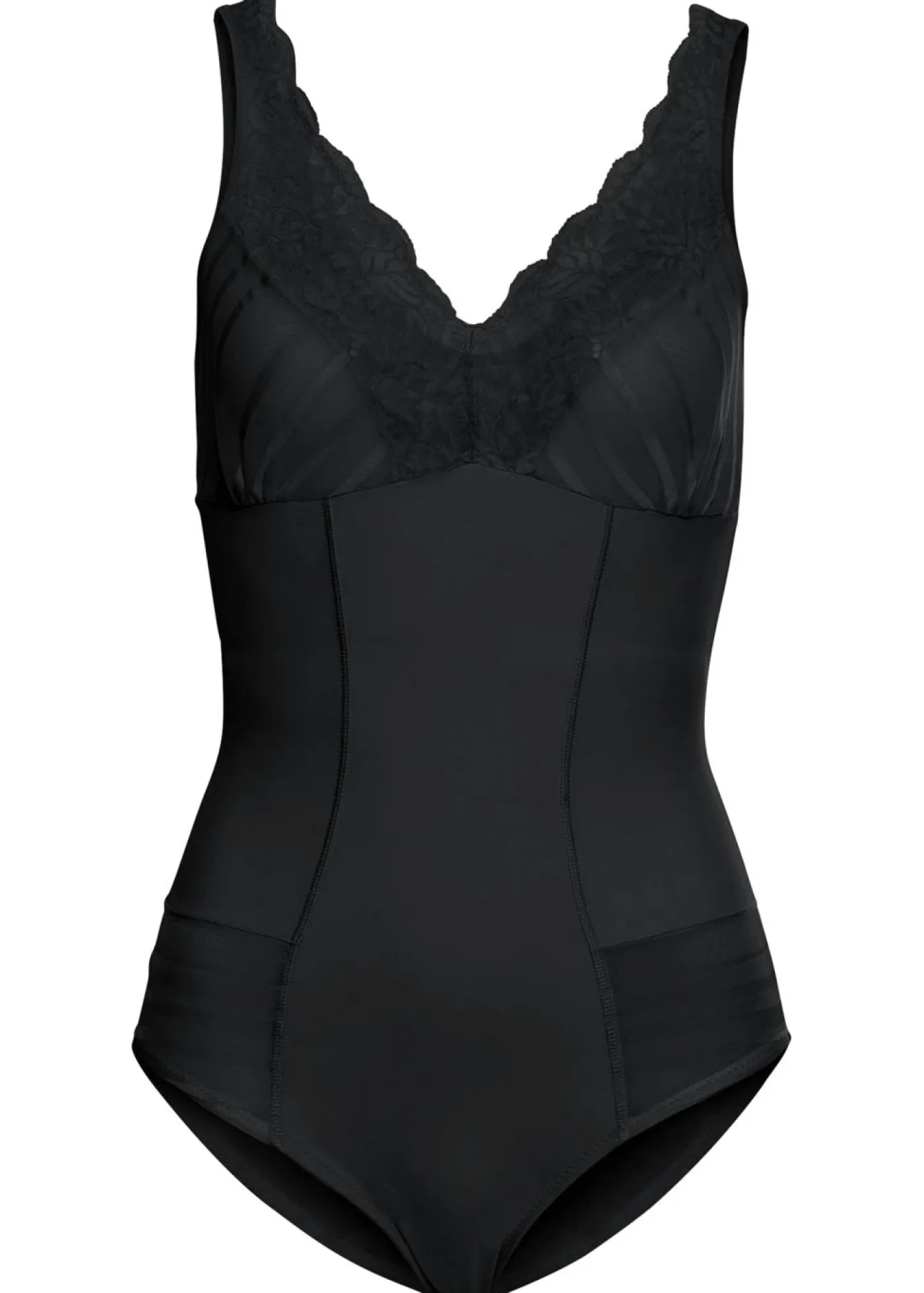 bonprix bonprix Body con efecto moldeador medio Negro New