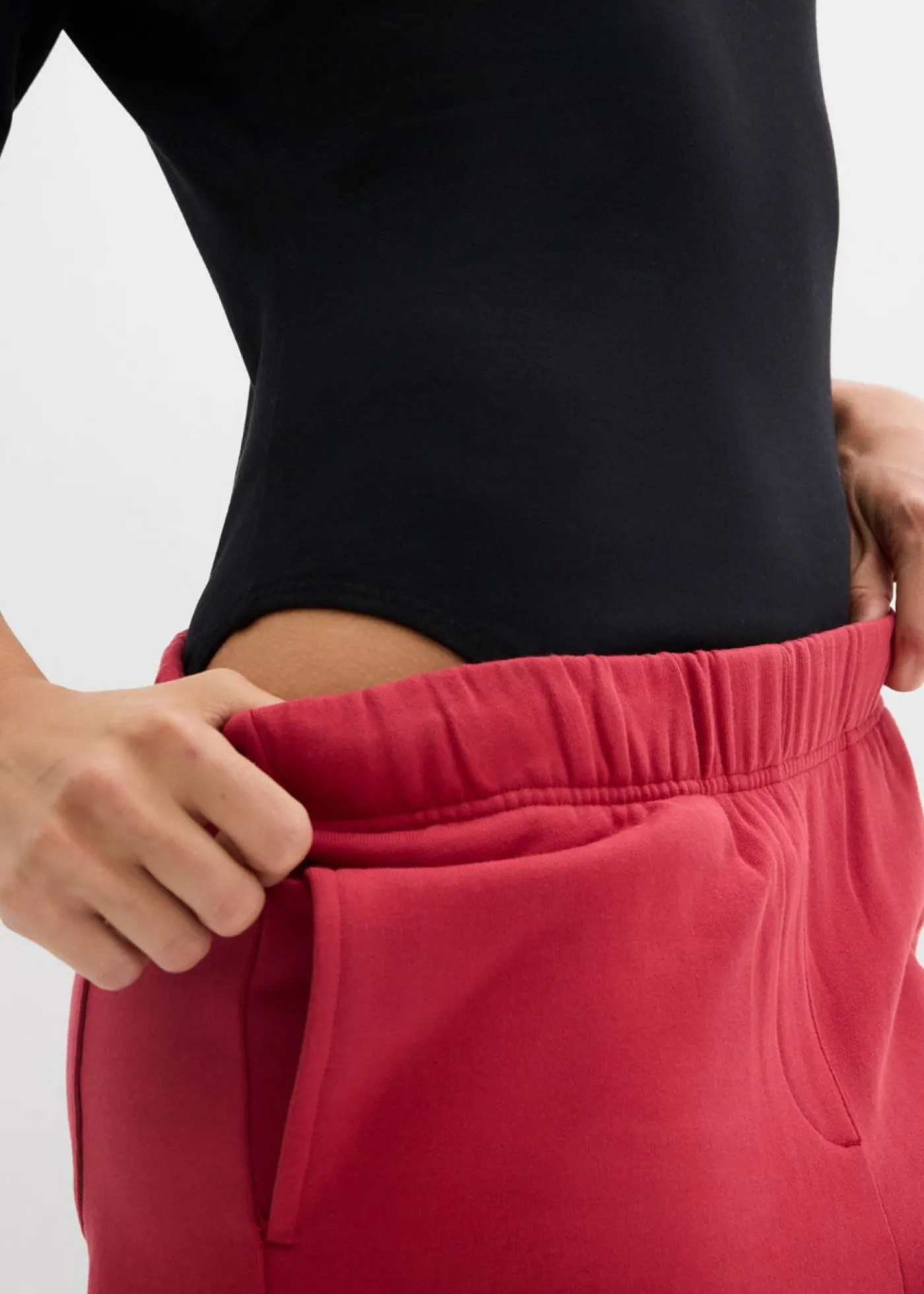 bonprix bonprix Body de manga larga (2 unidades) Negro-blanco