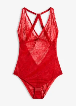 bonprix bonprix Body sin aros rojo intenso