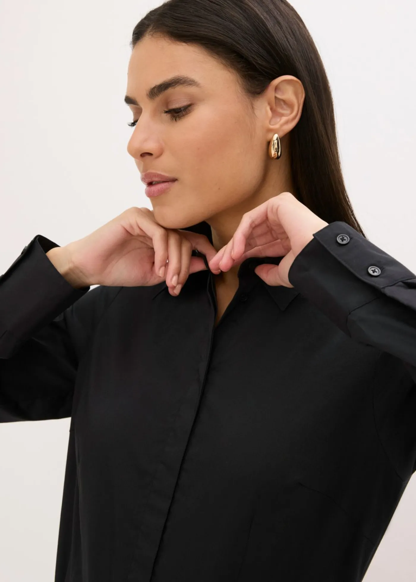 bonprix bonprix Body tipo blusa Negro Hot