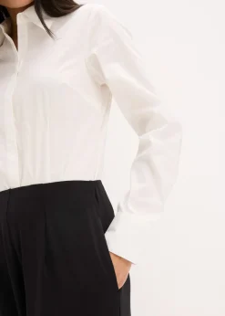 bonprix bonprix Body tipo blusa Blanco lana New